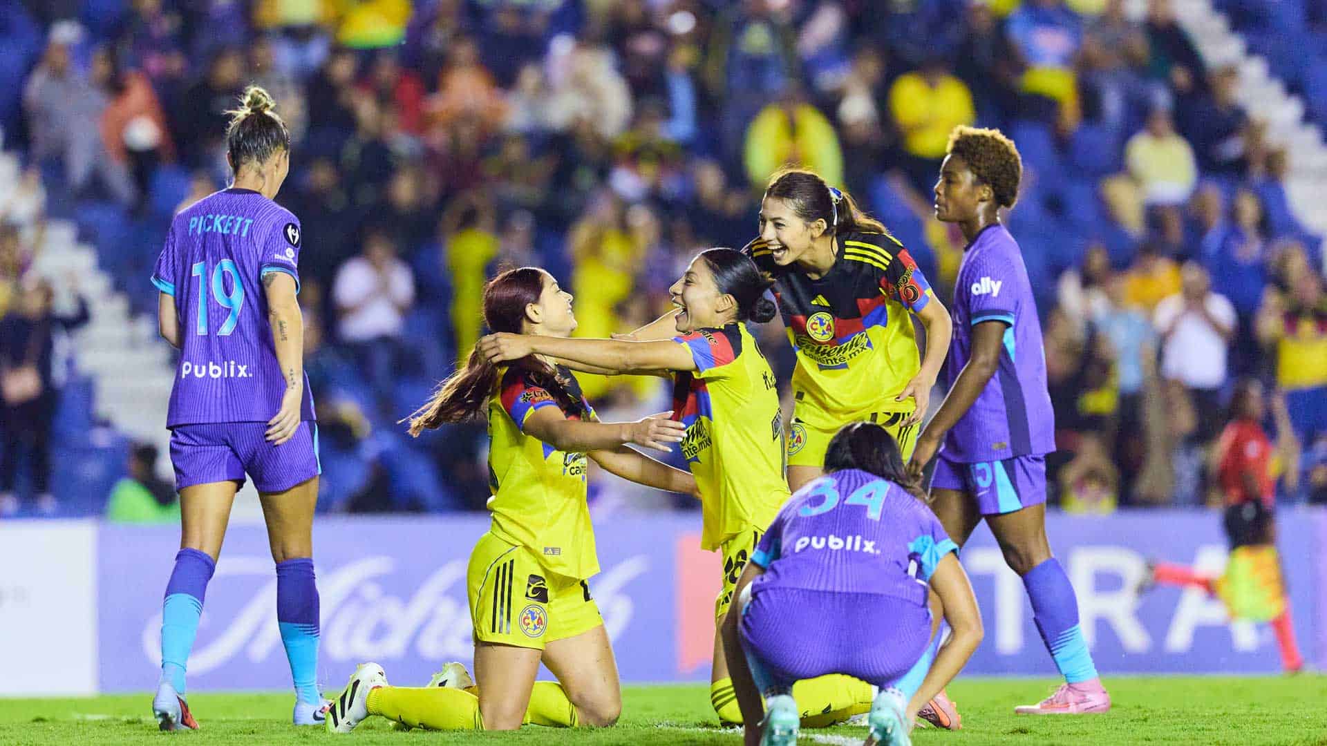 América Femenil avanza a semifinales de Concachampions tras vencer al Orlando Pride