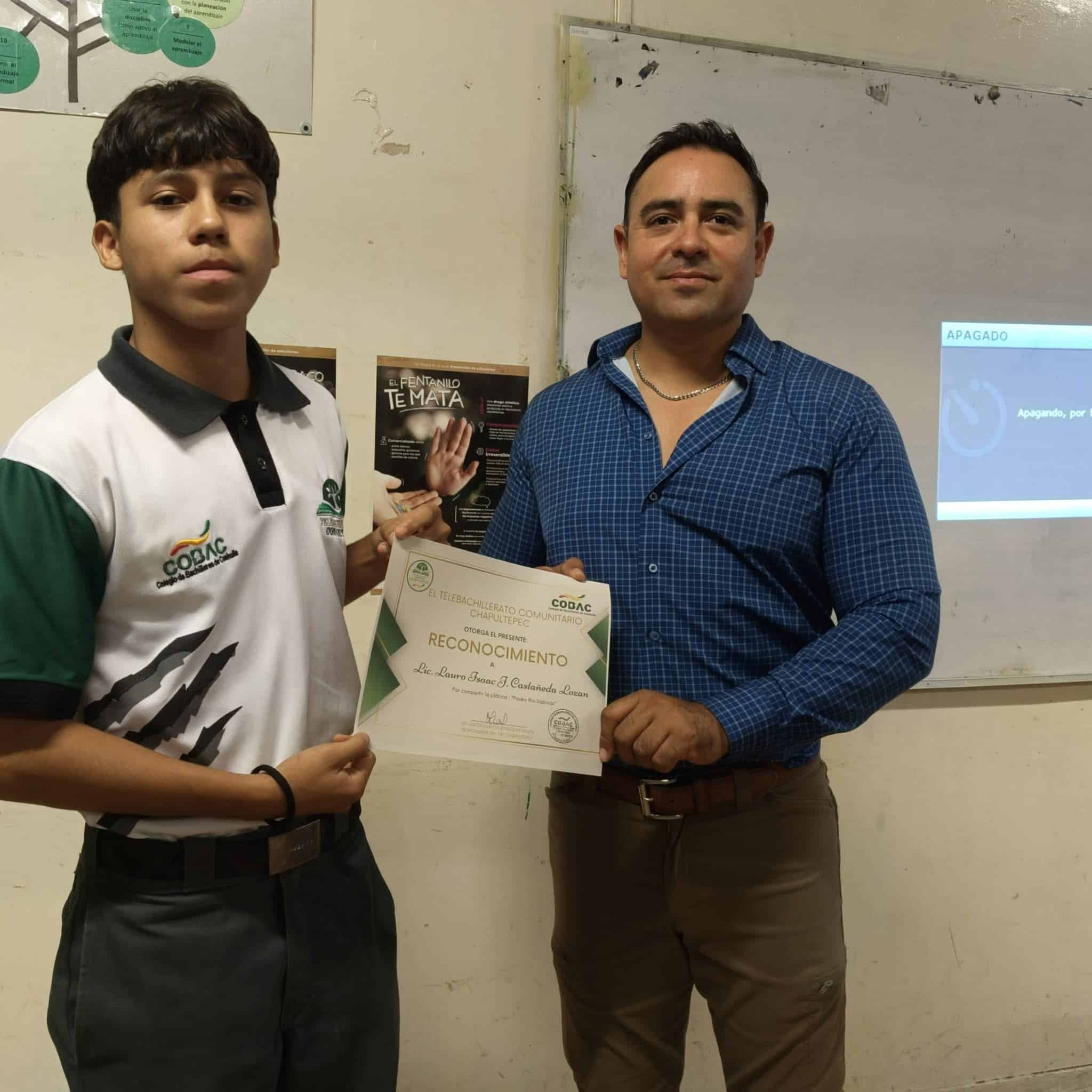 Isaac Castañeda Lozano promueve la conciencia ambiental en Sabinas