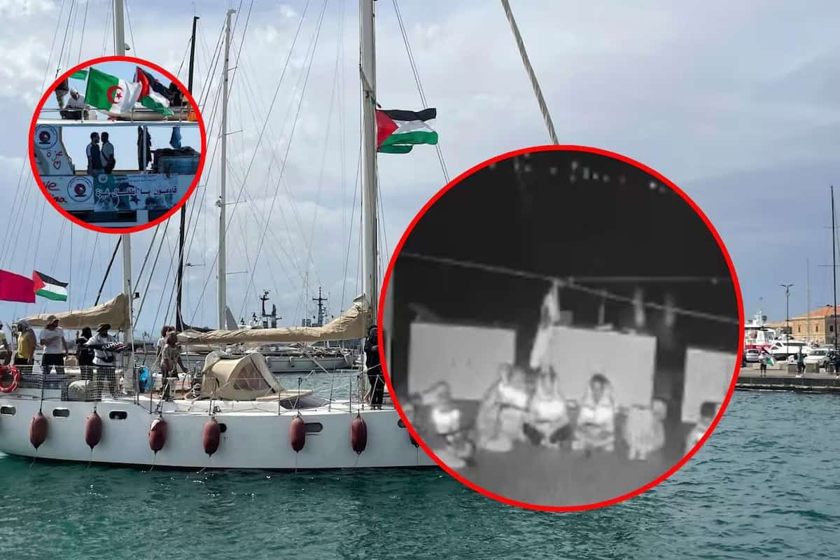 Israel intercepta barco Alma de flotilla humanitaria con Greta Thunberg a bordo