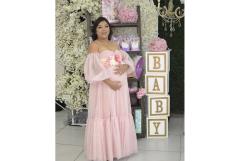 Emotivo baby shower para dar la bienvenida a Abril Saeldi