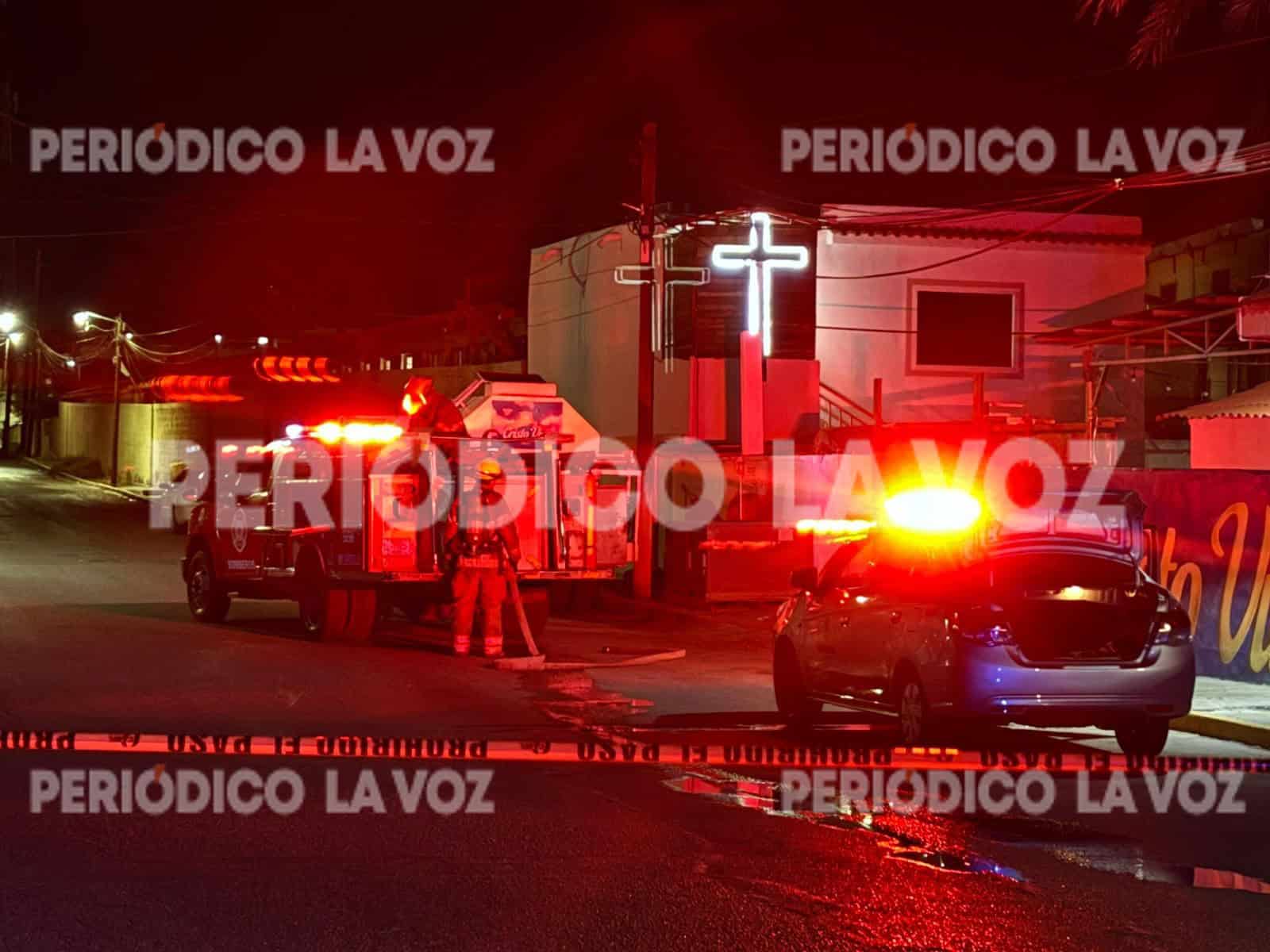 Incendio controlado en albergue Cristo Vive de Monclova