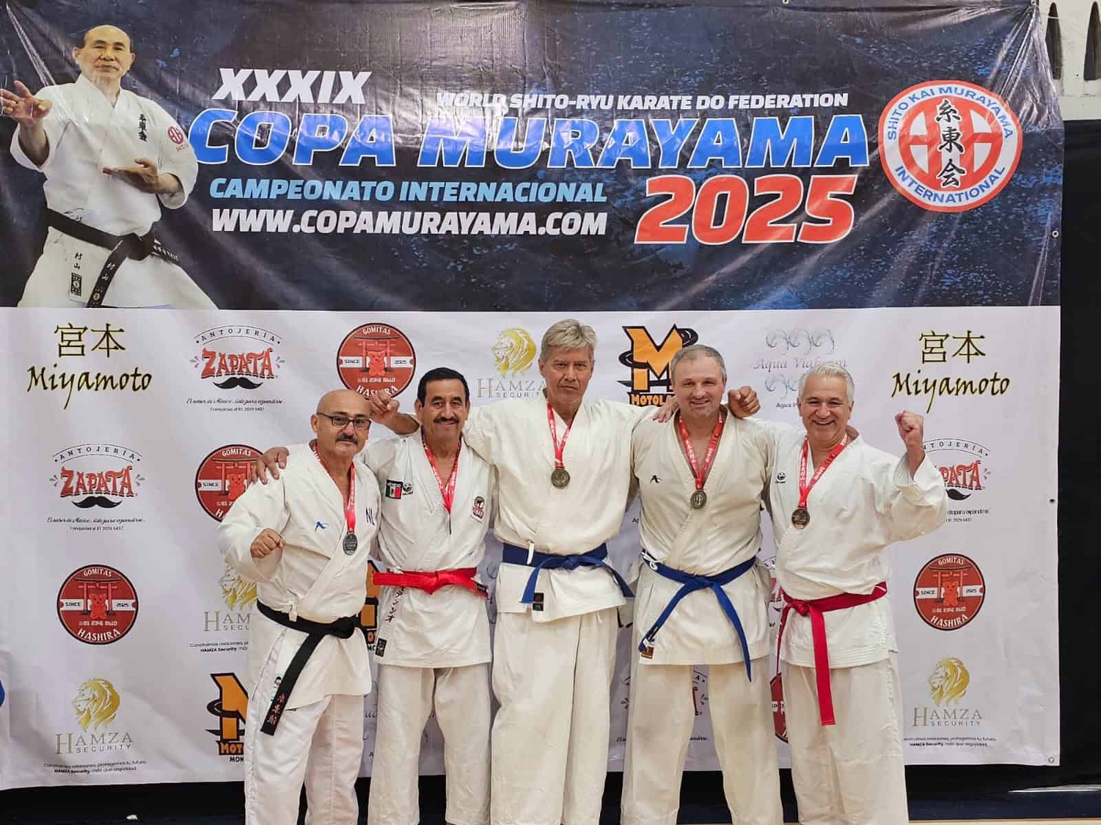 El Shito Kai Banda Shindo Kan brilla en la Copa Murayama 2025 de Karate