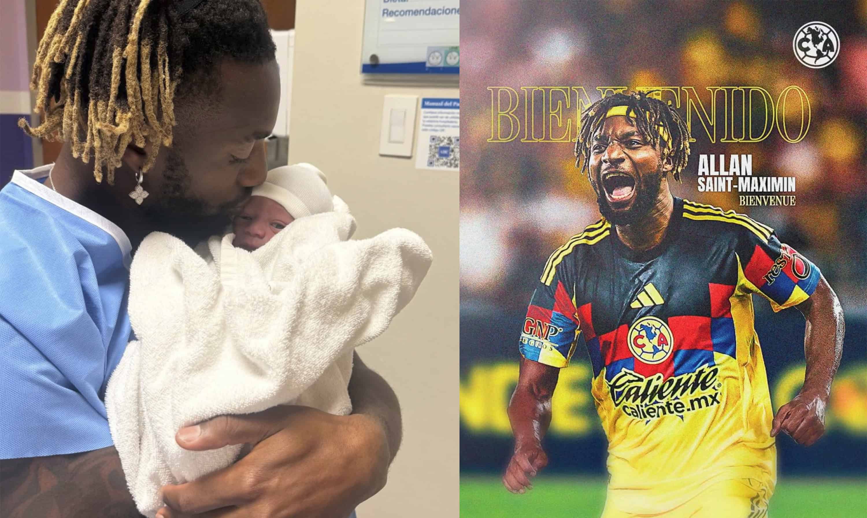 Allan Saint-Maximin celebra nacimiento de su hijo en México