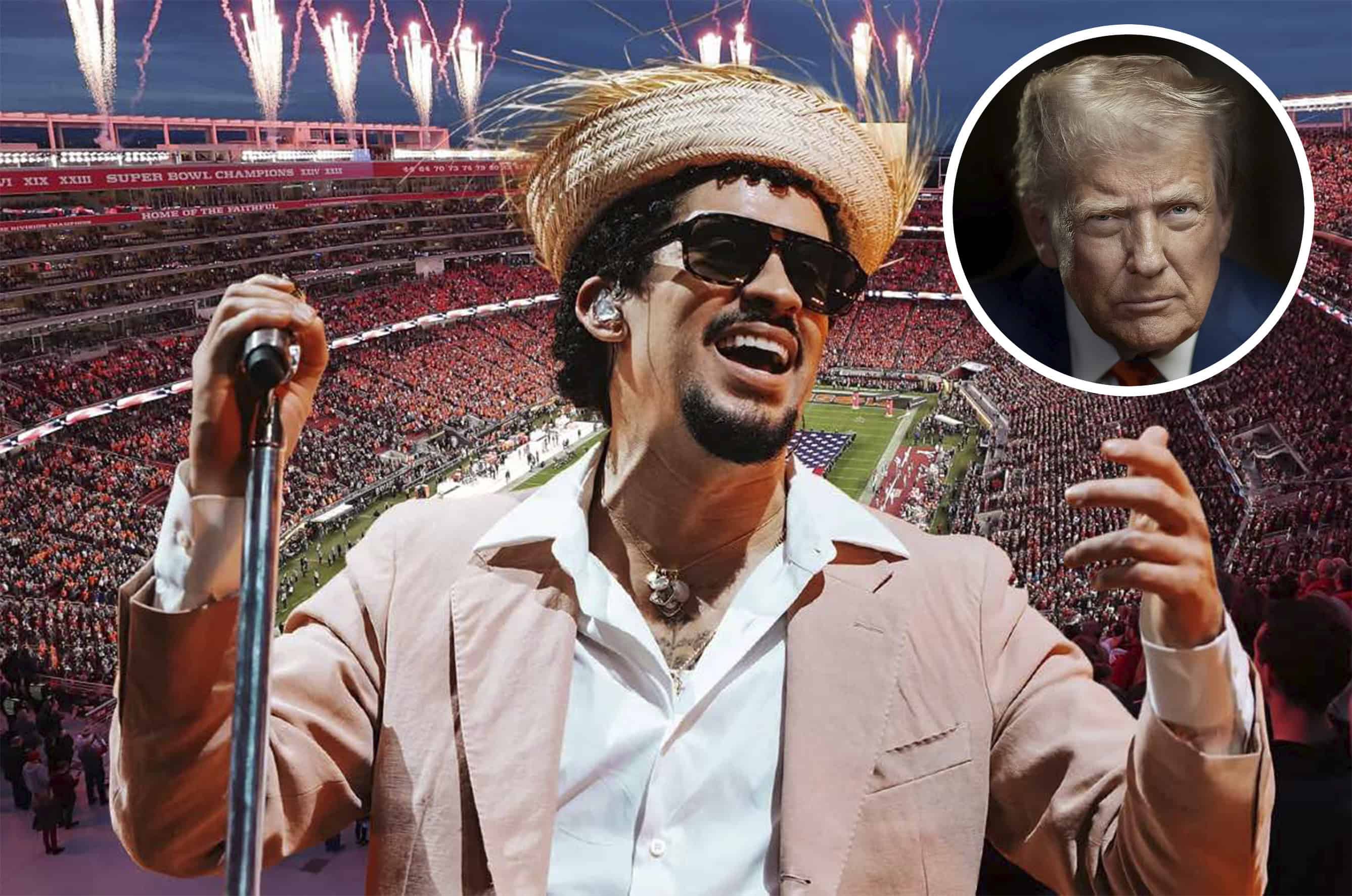 ICE desplegará agentes en el Super Bowl de Bad Bunny