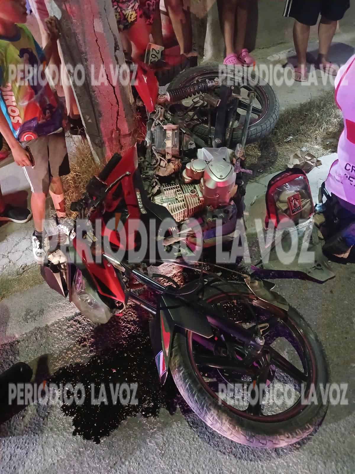 Accidente vial en Monclova: Choque de motocicleta y atropello de vecina