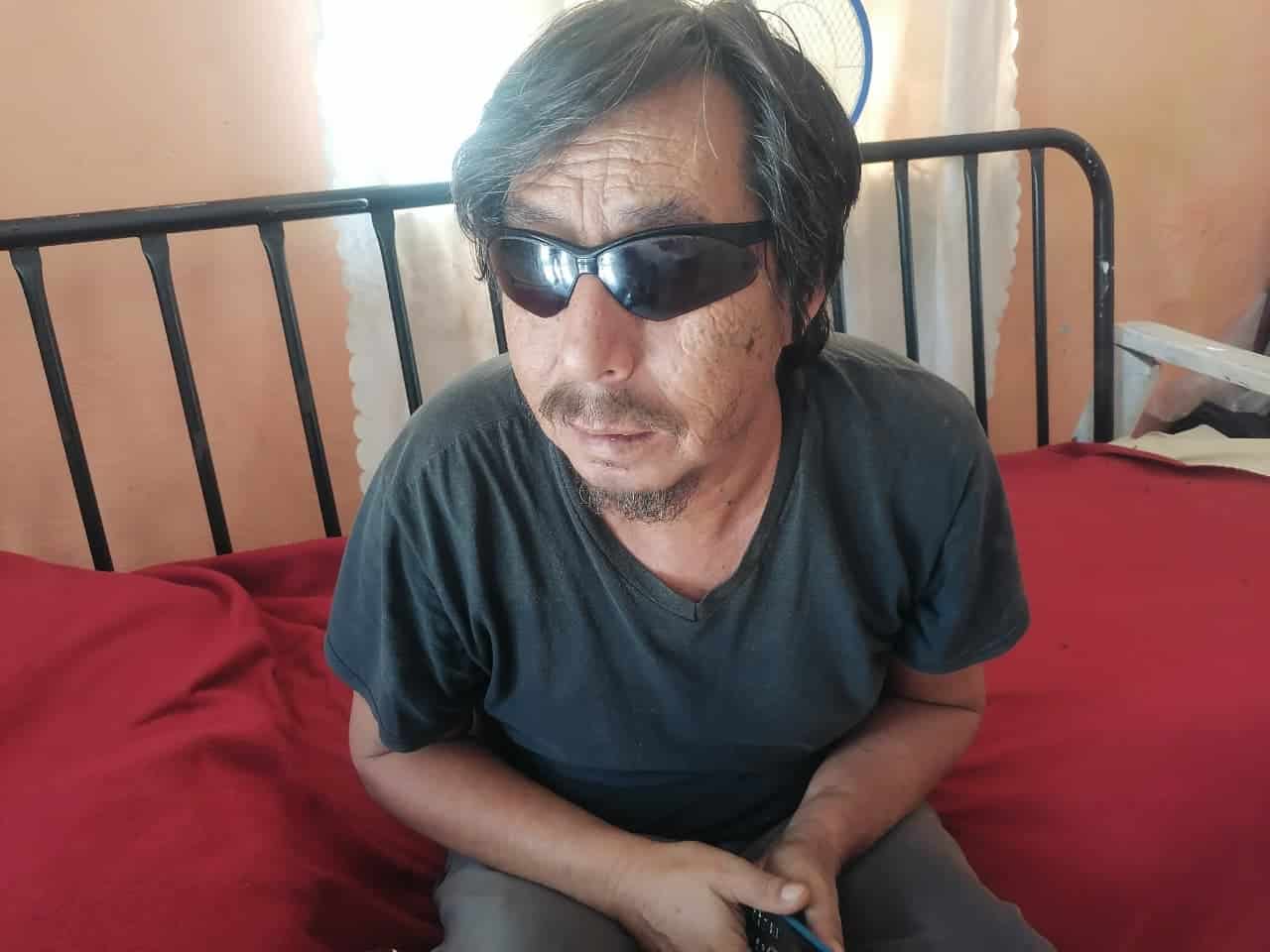 Ex socorrista Juan Manuel Garza Villalba busca apoyo comunitario