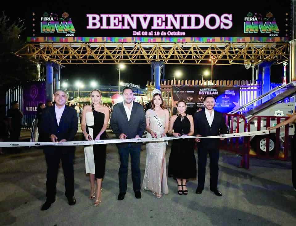 Carlos Villarreal inaugura la Feria de Monclova 2025 con eventos familiares