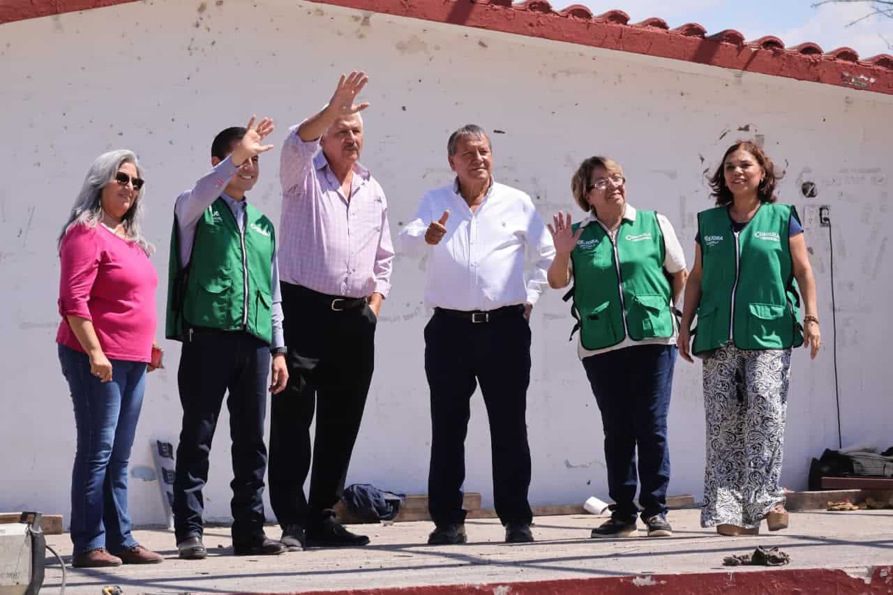 Manolo Jiménez Salinas respalda obras educativas en Coahuila
