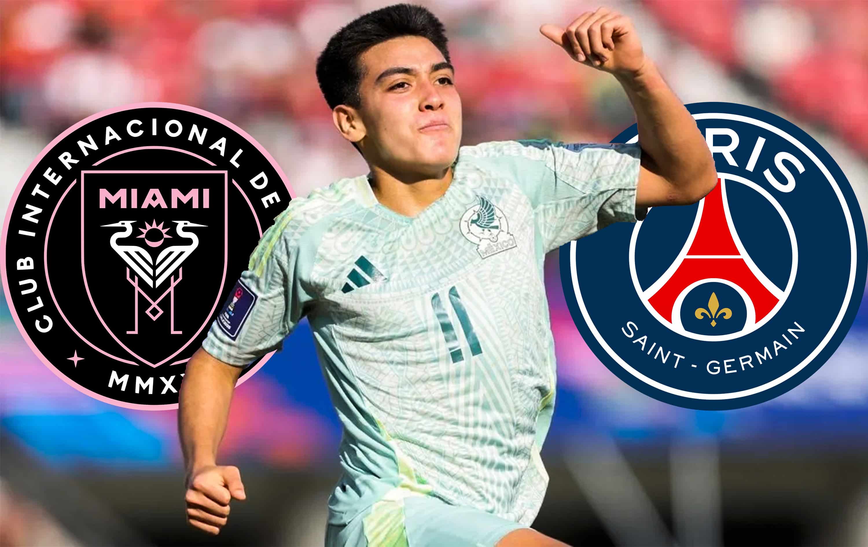 PSG e Inter Miami se suman a la carrera por Gilberto Mora, la joya mexicana del Mundial Sub-20
