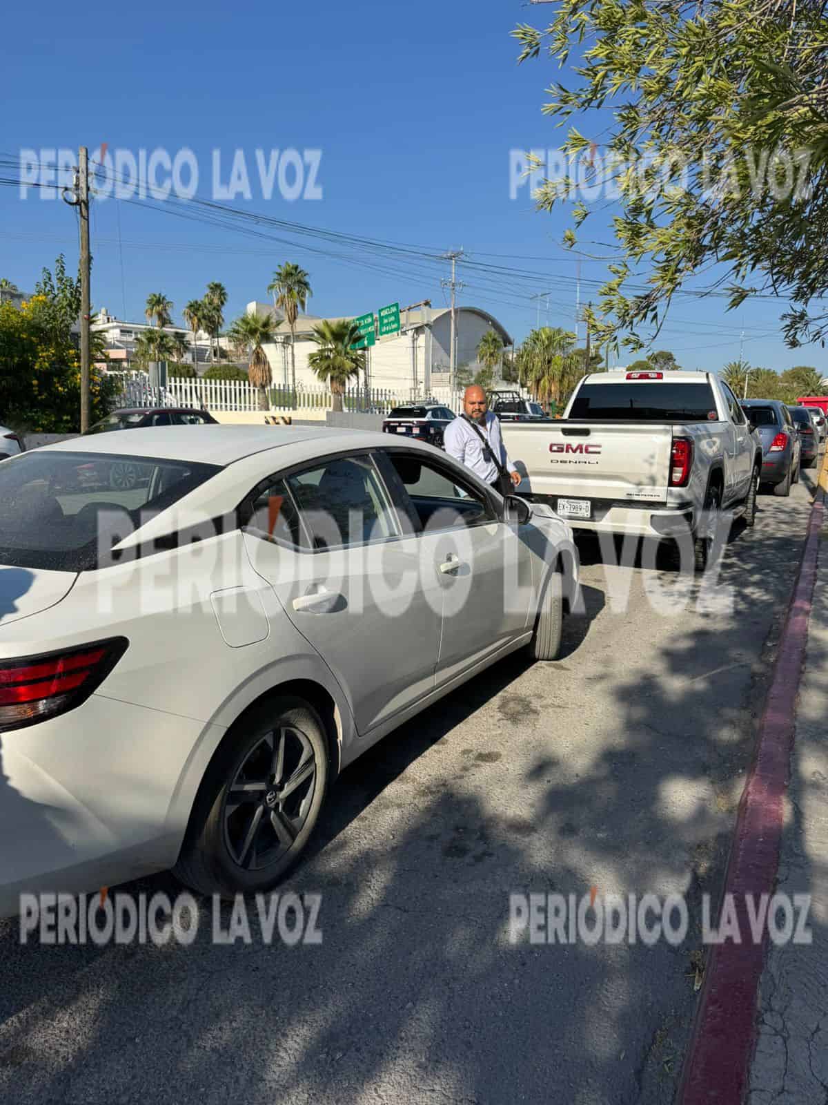 Conductora afectada por choque en Monclova