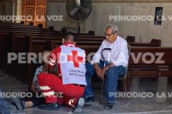 Mujer de 76 años cae en Iglesia Santiago Apóstol: Detalles del incidente