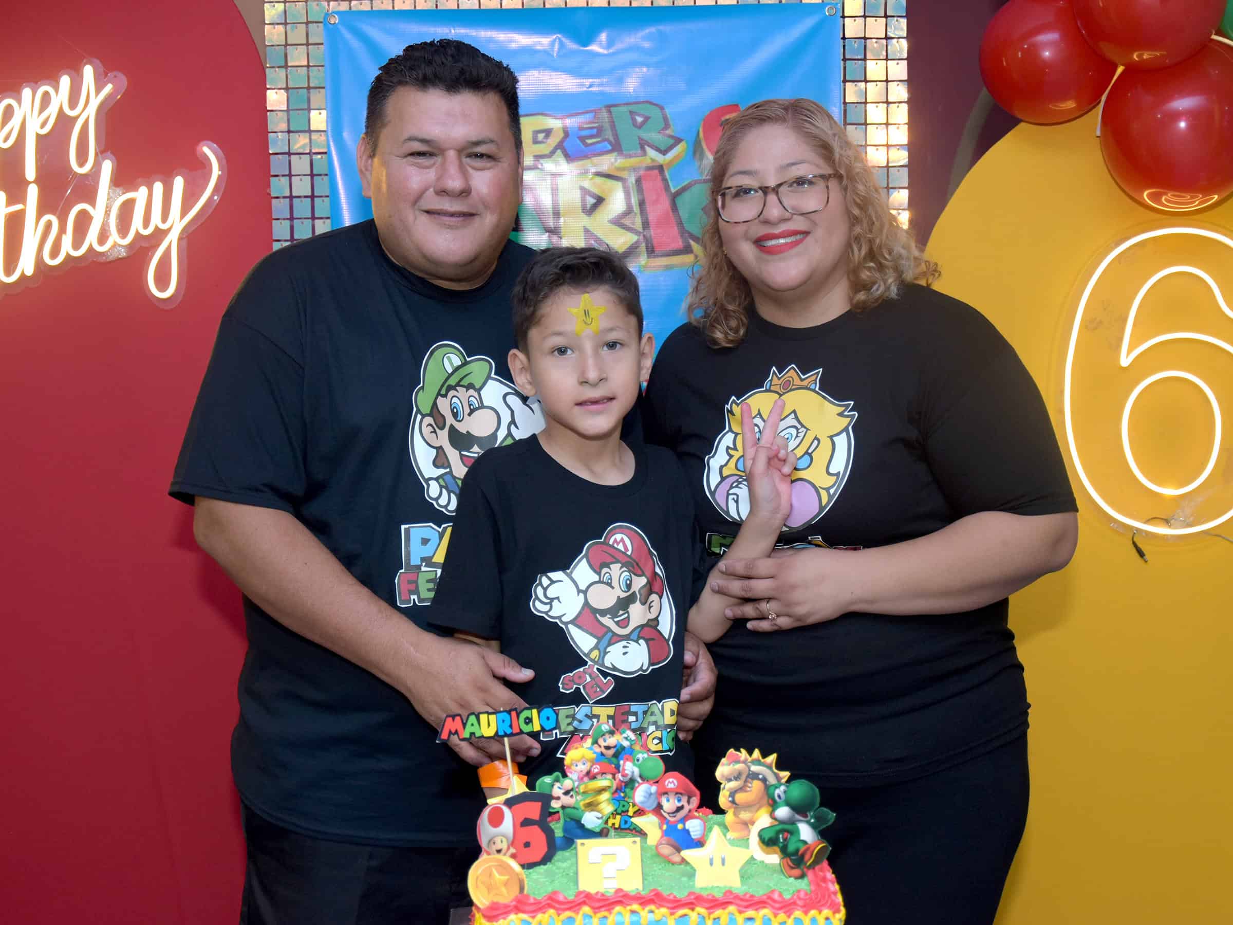 Fiesta de cumpleaños inolvidable para Mauricio de la Cruz con temática de Mario Bros