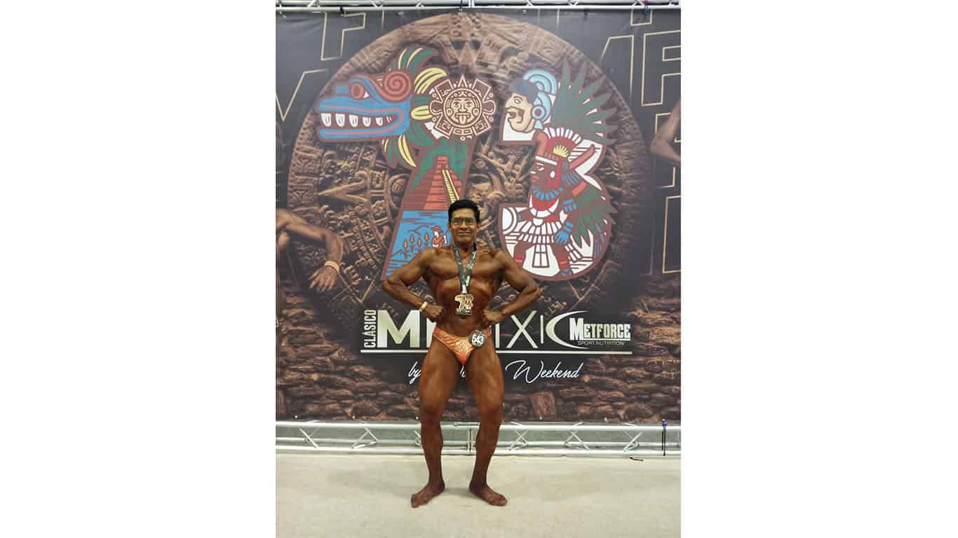 Emilio García Hernández finaliza en cuarto lugar en Mr. México 73