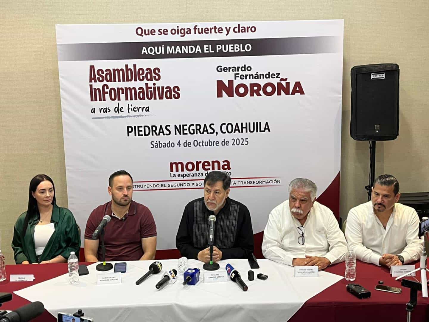 Jacobo Rodríguez se escuda en Noroña en plena disputa con Menera