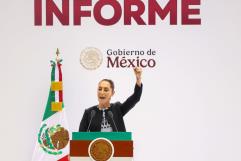 Claudia Sheinbaum Pardo presenta su primer Informe de Gobierno en Zócalo capitalino