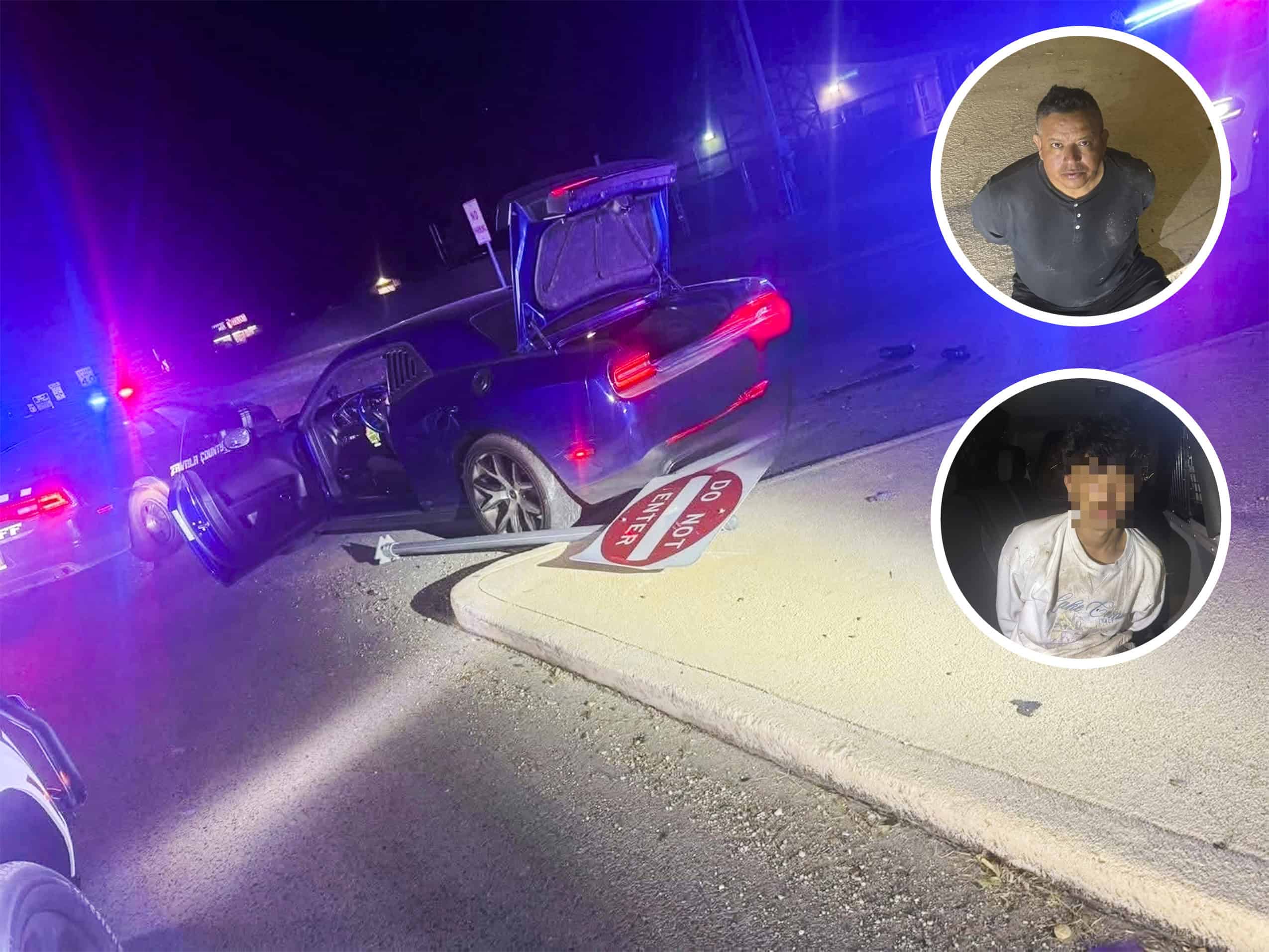 Persecución acaba con dos  detenidos en La Pryor por intento de contrabando