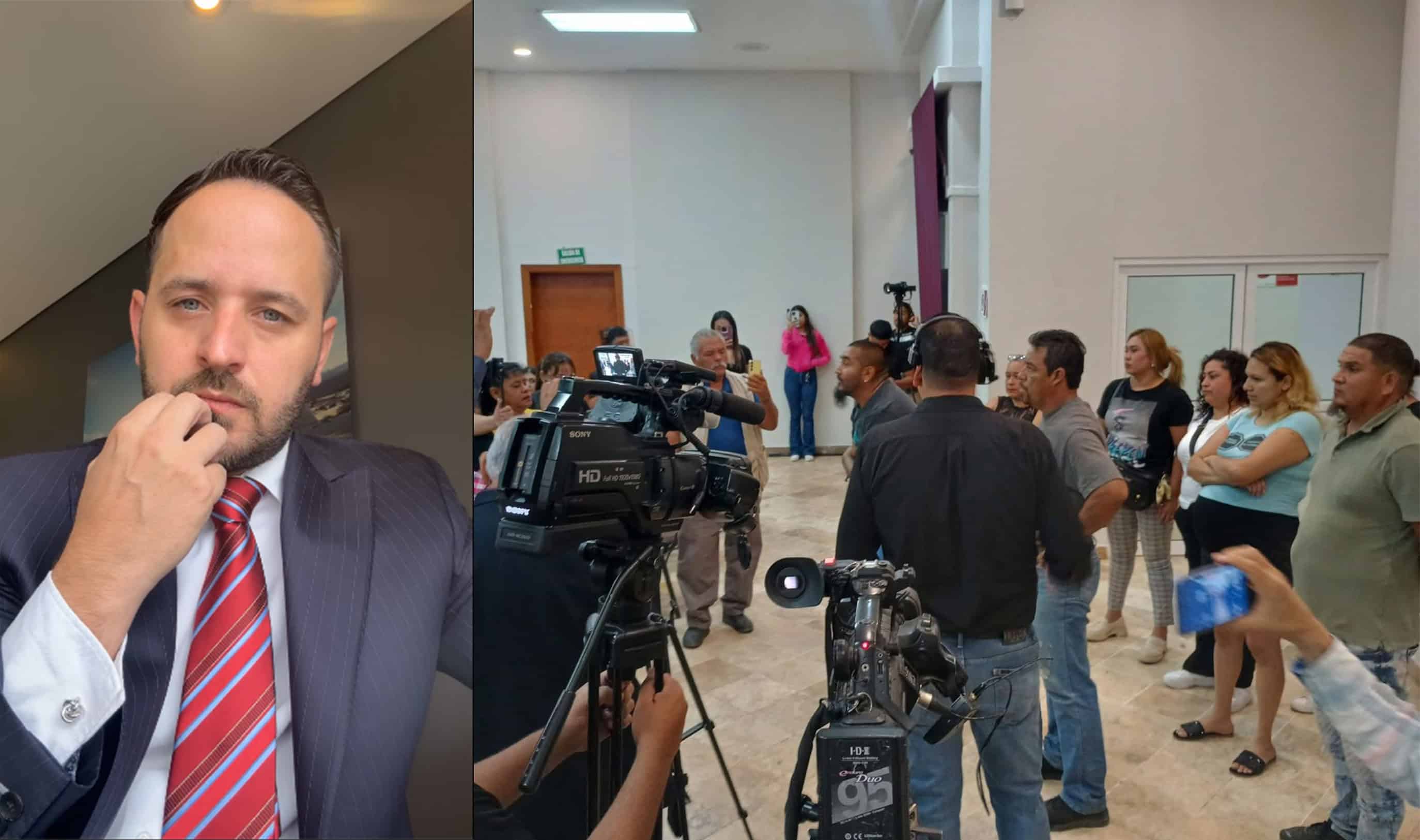 Hace berrinche alcalde tras polémica con barda de Ferromex: "Es culpa de reportero"