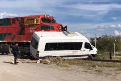 Impactante accidente ferroviario en Nava