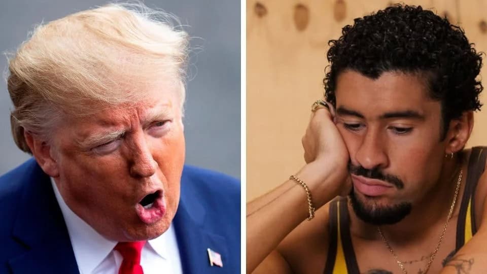 Donald Trump critica elección de Bad Bunny en Super Bowl LX