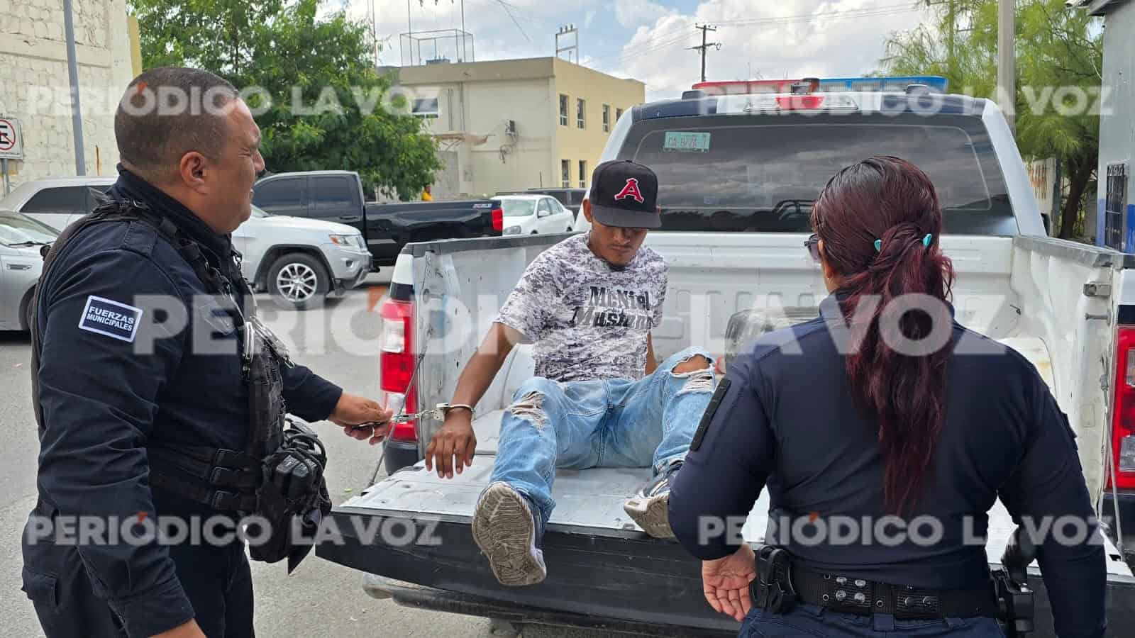 Hombre Intoxicado Detenido en Monclova