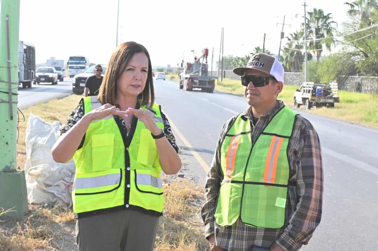 Operativo de limpieza en Carretera 30 para mejorar seguridad vial
