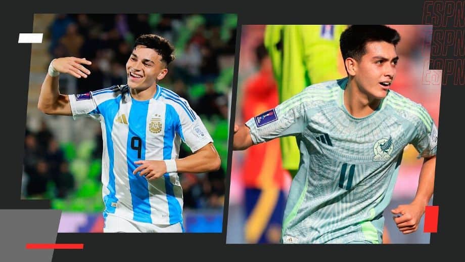 México y Argentina chocarán en Cuartos de Final del Mundial Sub-20 2025