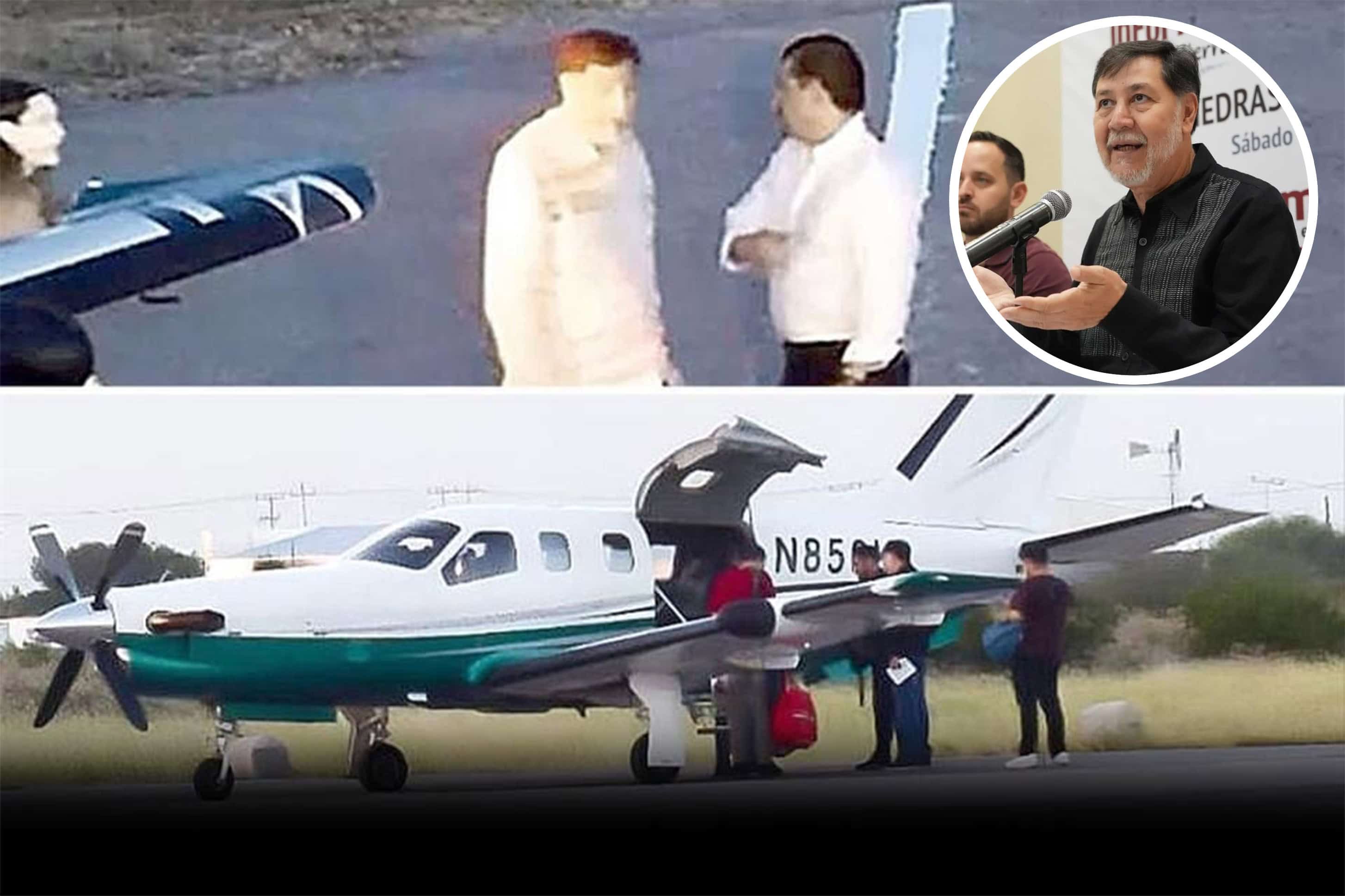 Noroña presume su gira a ras de tierra"... en jet privado de lujo