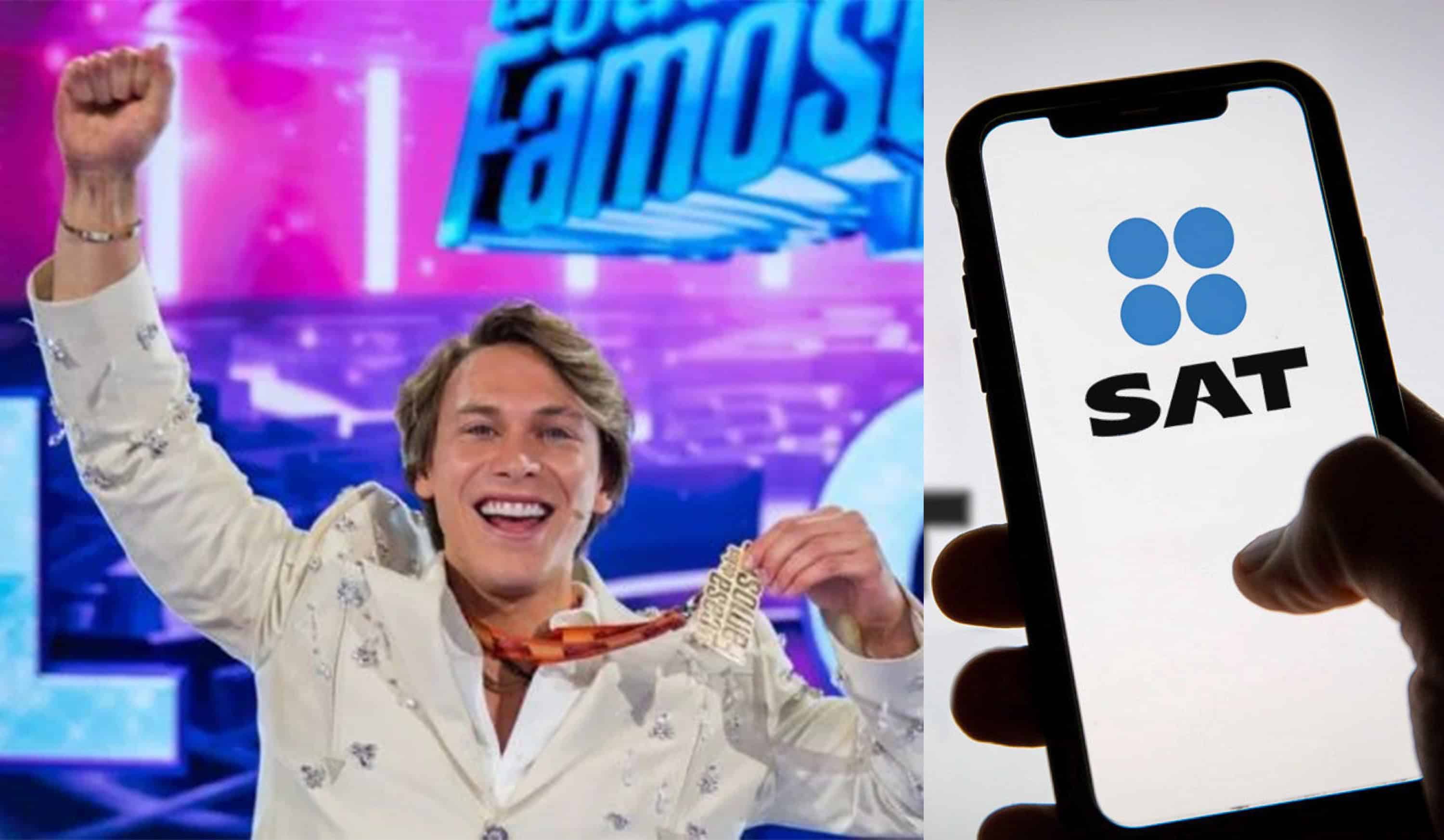 SAT le quita más de un millón a Aldo de Nigris por ganar La Casa de los Famosos