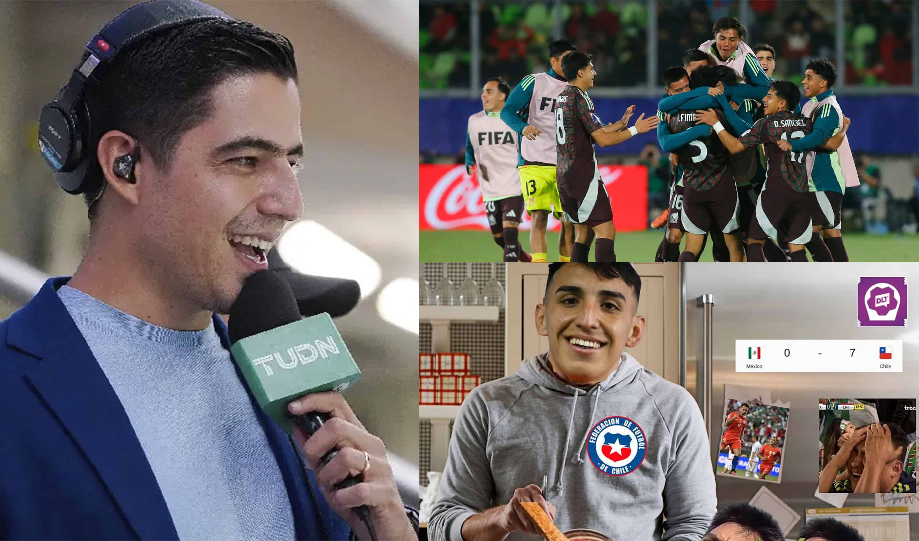 México elimina a Chile en el Sub-20 y Andrés Vaca responde: "Estuvieron de hocicones"
