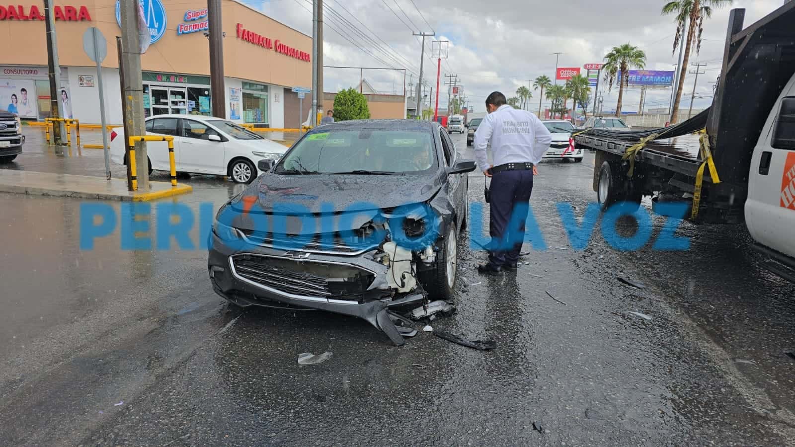 Choque por lluvias colapsa el Pape