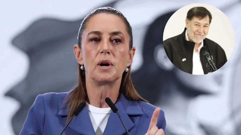 Claudia Sheinbaum pide explicaciones a Fernández Noroña por uso de avión