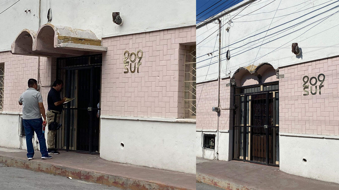 Demolición de marquesinas en Monclova por riesgo estructural