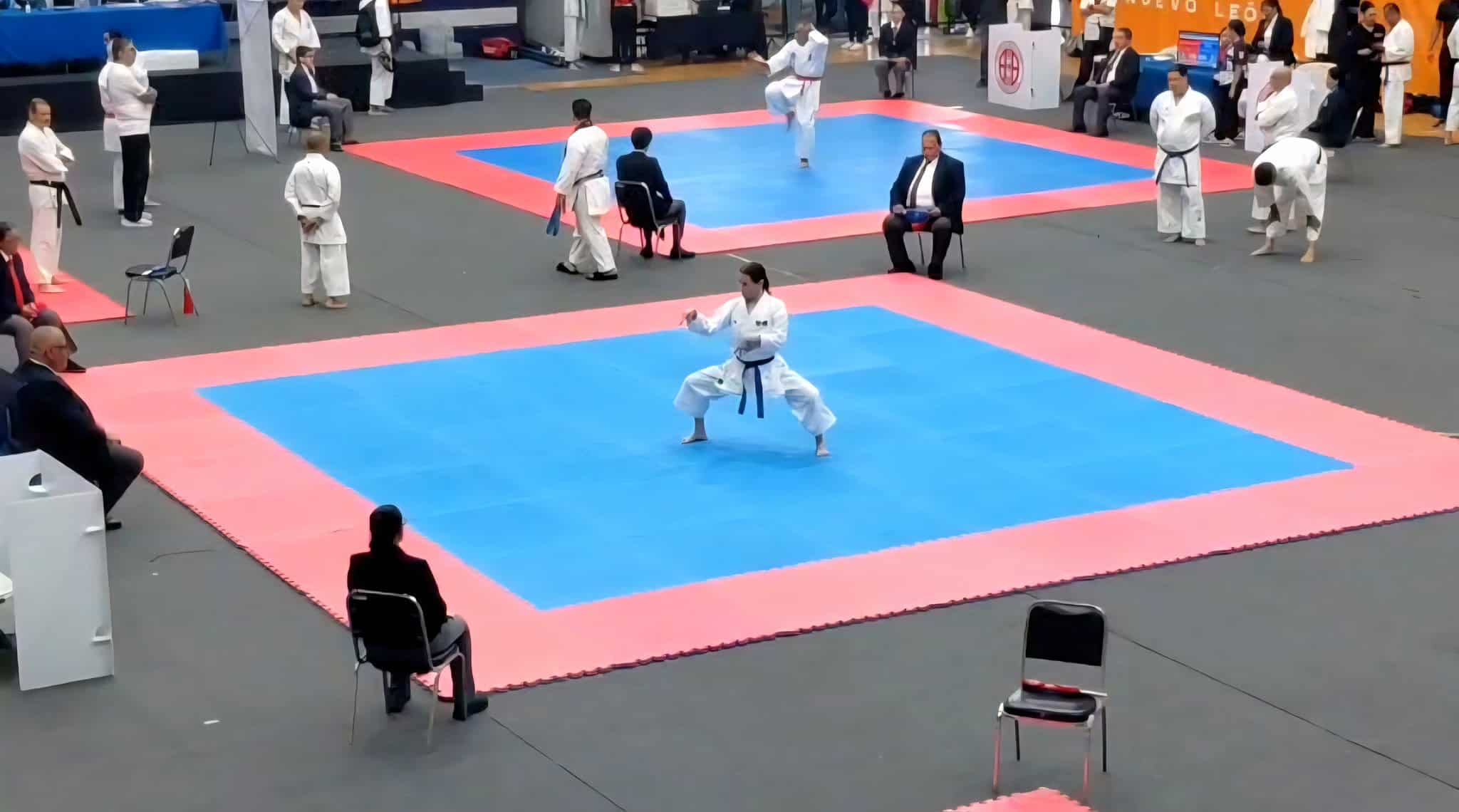 Sensei Vicente Velázquez y Natalia Carrales Lira destacan en karate nacional
