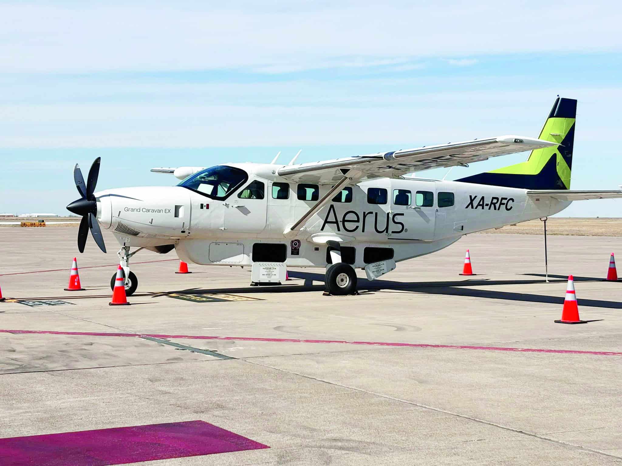 Suspensión temporal del vuelo Monclova-Monterrey por Aerus