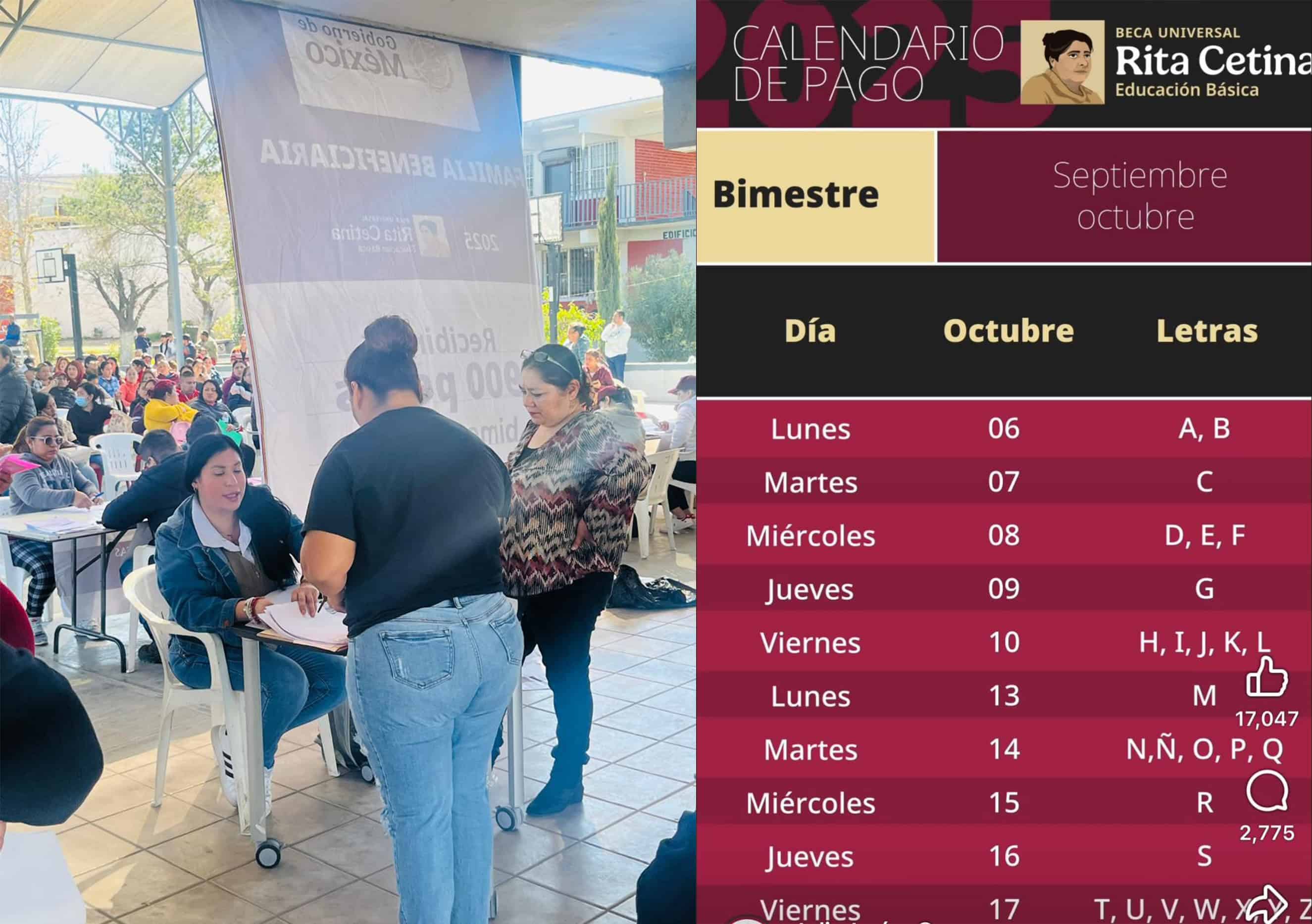 Inicia entrega de la beca federal Rita Cetina en Ciudad Acuña