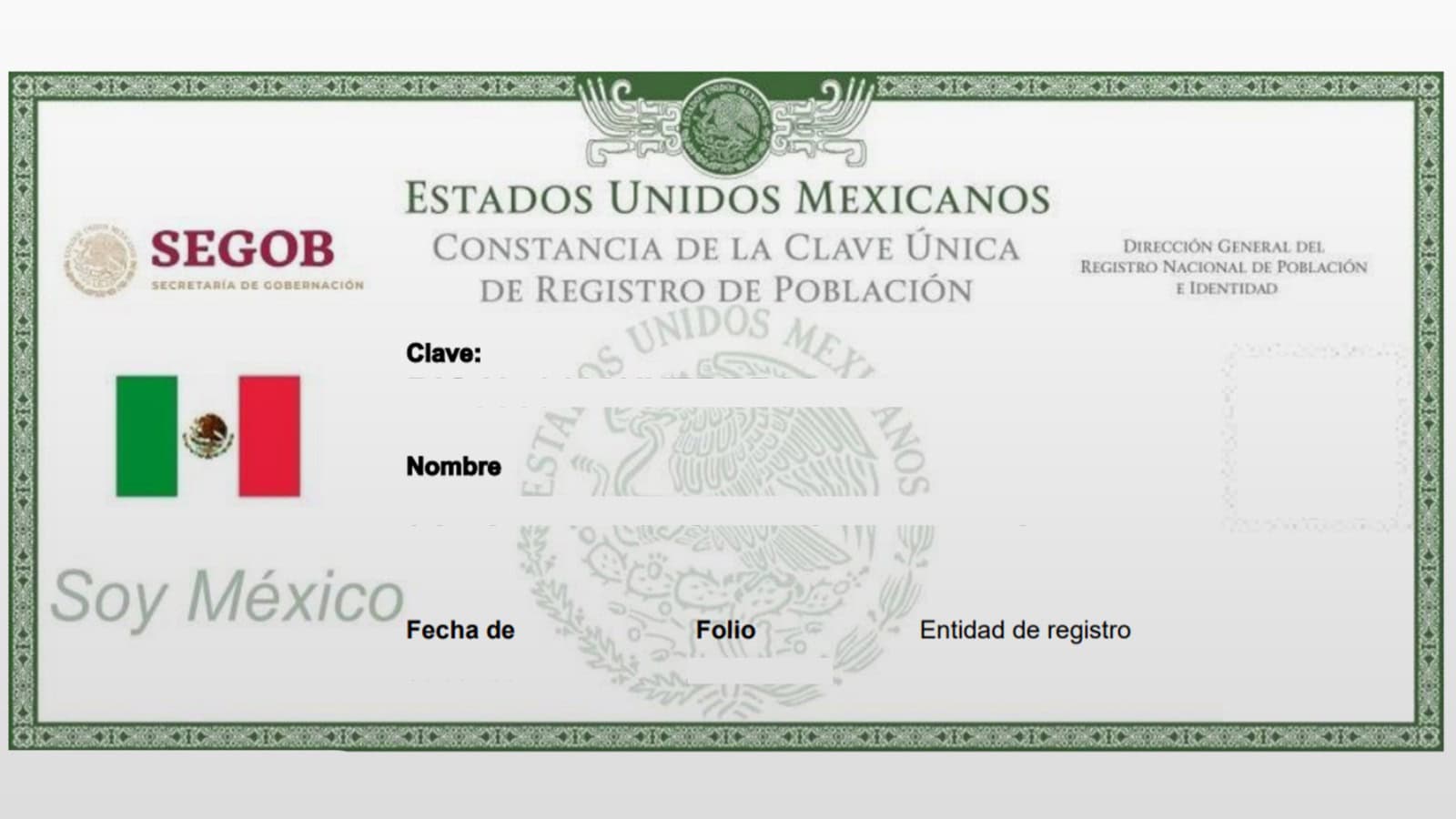 Plataforma Única de Identidad y la nueva CURP biométrica: Detalles importantes