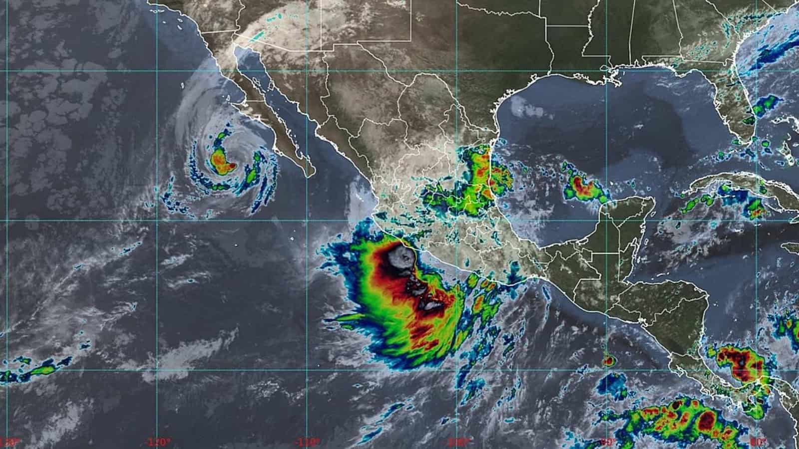 Vientos de tormenta tropical en Guerrero: Alerta de Conagua