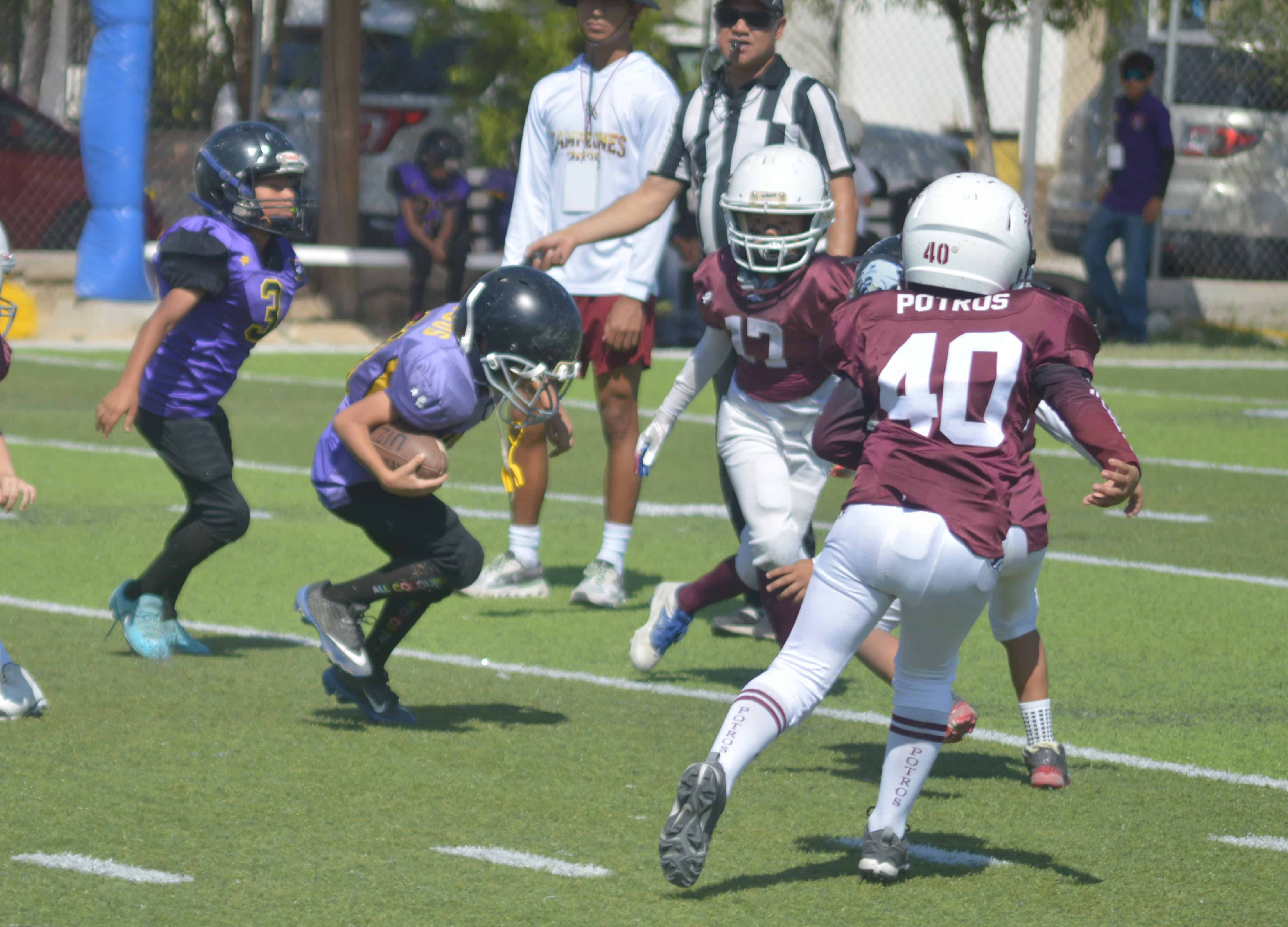 Dragones de Piedras Negras Lideran Asociación de Football Americano Infantil