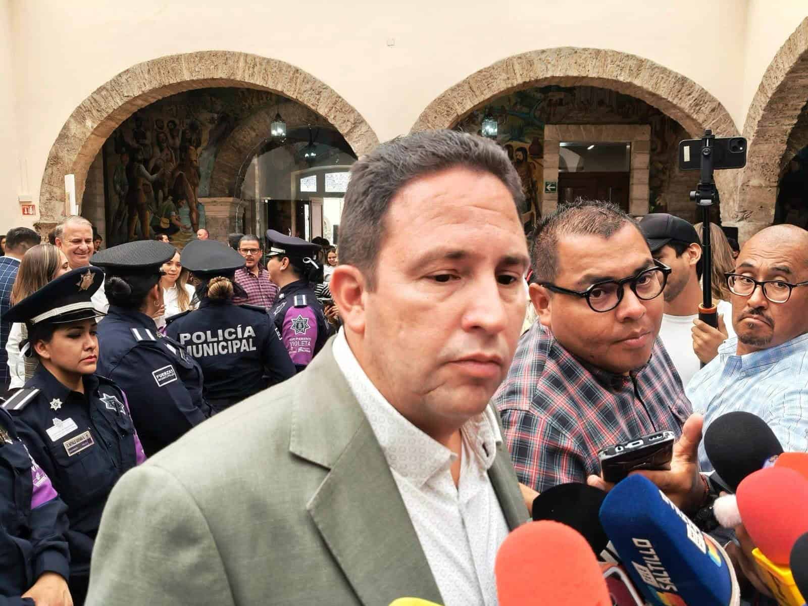 El alcalde de Saltillo anuncia fuerte inversión en seguridad para el próximo año