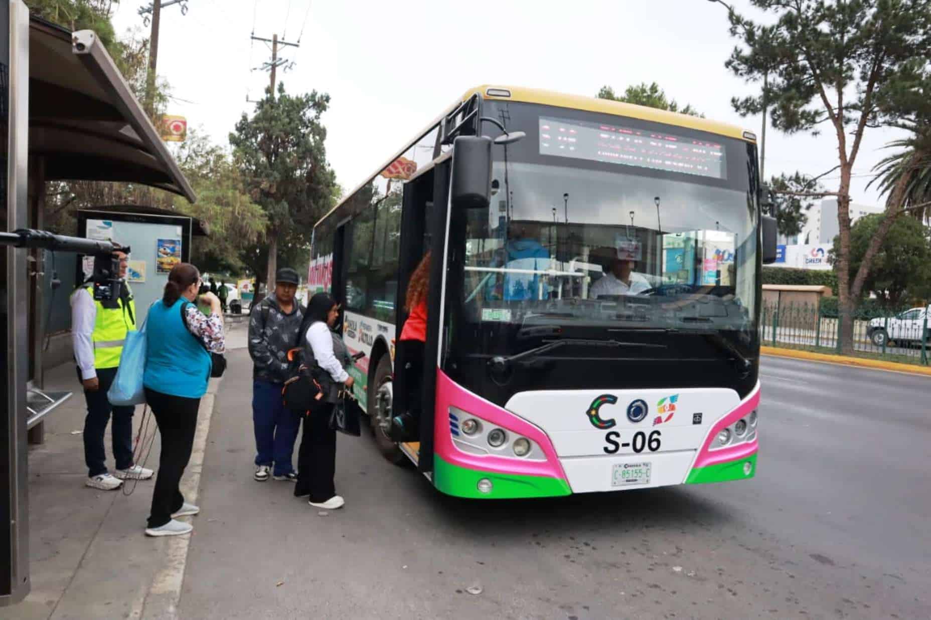 IMMUS de Saltillo supervisa rutas troncales del transporte público