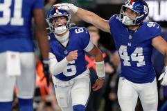 New York Giants sorprenden al vencer a Philadelphia Eagles en la NFL
