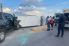 Accidente en sector Aeropuerto deja dos lesionados y un detenido en Piedras Negras