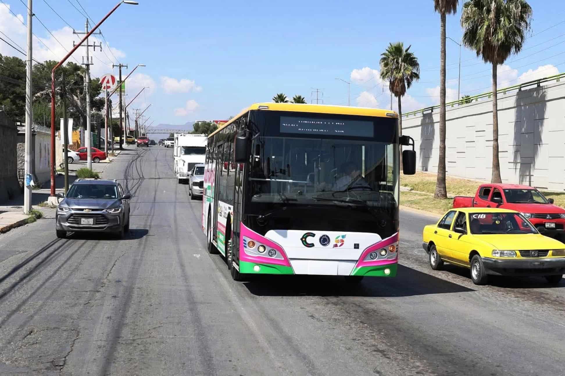 El transporte público en Saltillo reduce uso de autos particulares