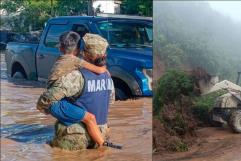 Lluvias dejan 29 muertos en cuatro estados y provocan explosión de ducto de Pemex en Puebla