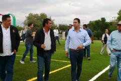 Supervisa alcalde obra en parque Carlos R. González