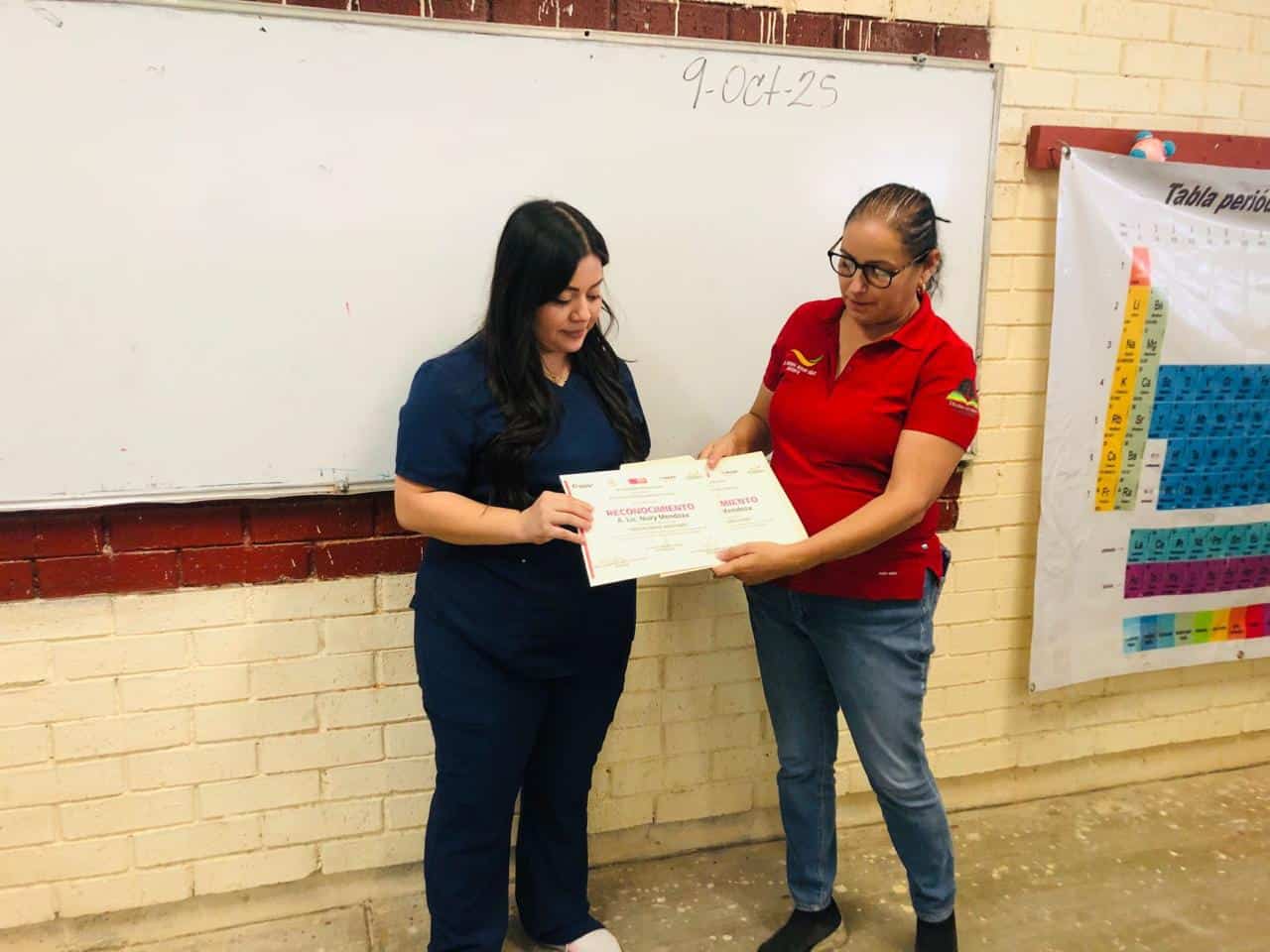 Jornadas de salud en CBTIS 20 para fomentar bienestar entre jóvenes