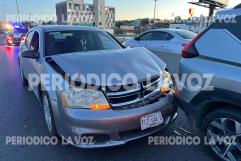 Accidente múltiple genera caos vial en Monclova