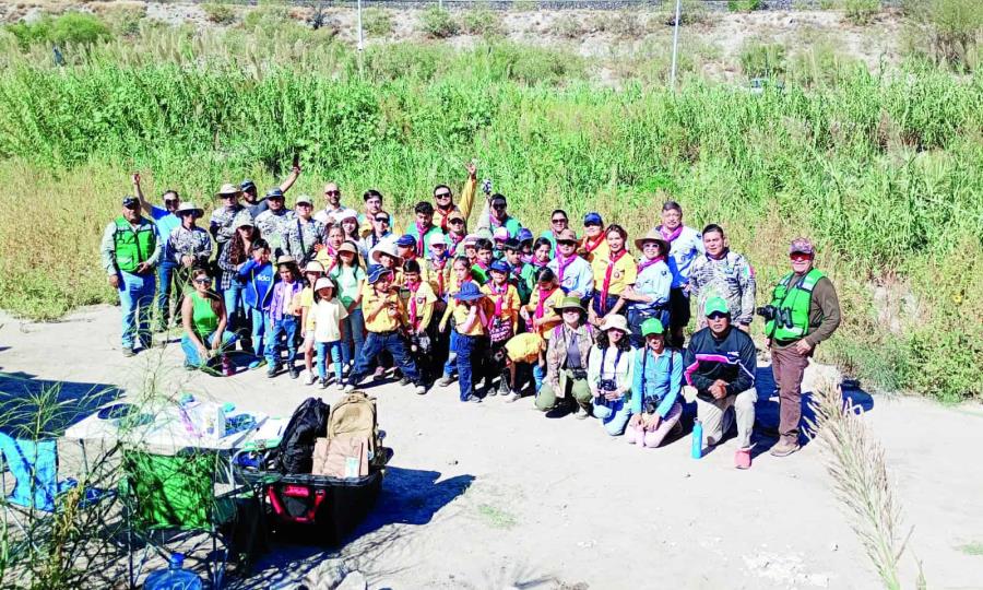 Niños exploradores descubren la biodiversidad del Río Monclova en jornada educativa