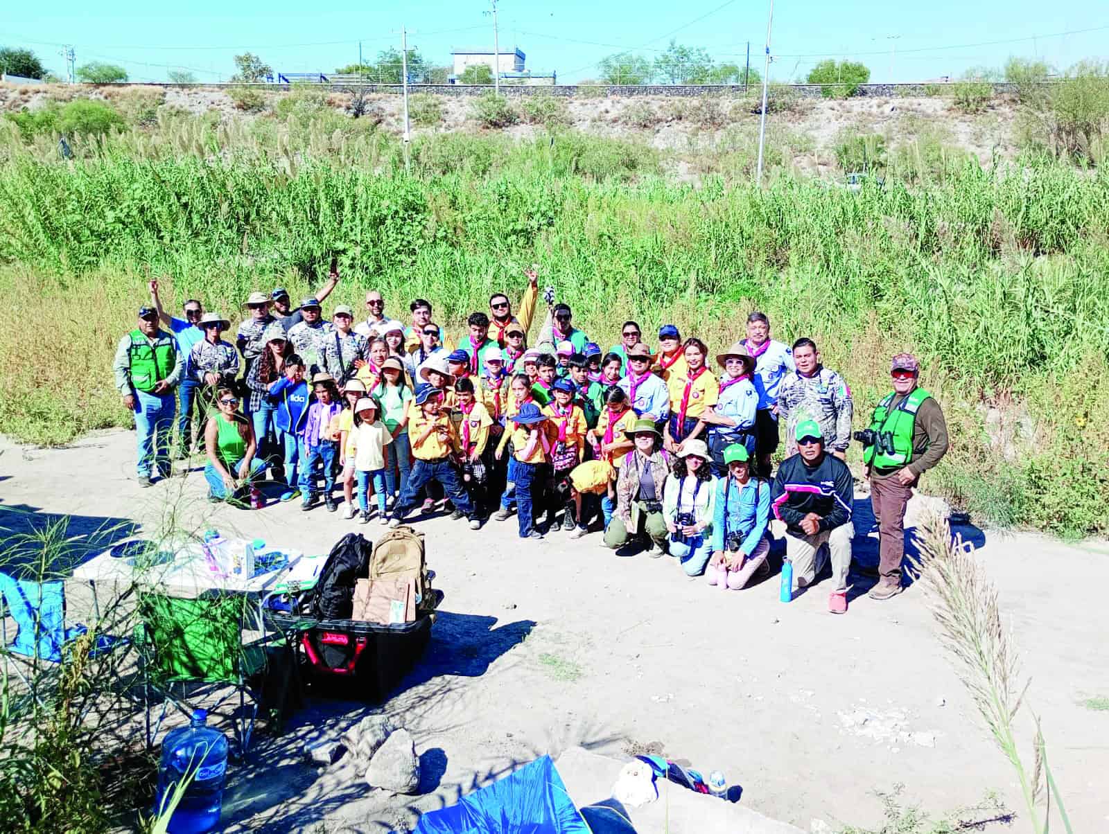 Niños exploradores descubren la biodiversidad del Río Monclova en jornada educativa