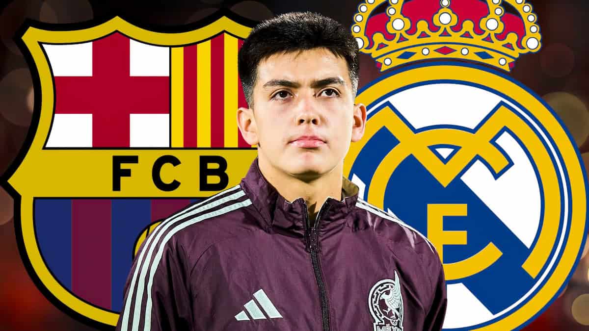 Gilberto Mora, la joya mexicana que deslumbra al Barça y al Real Madrid